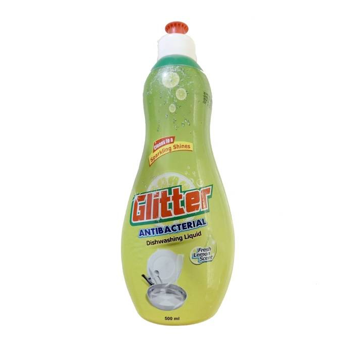 GLITTER ANTIBACTERIAL DISHWASHING LIQUID-500ML